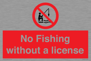 PV7929: No Fishing without a license