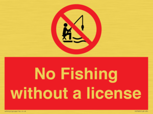 PV7929: No Fishing without a license
