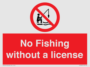 PV7929: No Fishing without a license