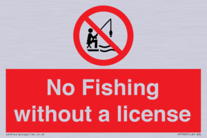 PV7929: No Fishing without a license