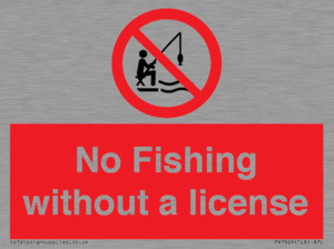 PV7929: No Fishing without a license