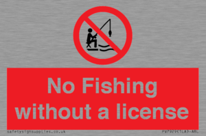 PV7929: No Fishing without a license