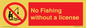 PV7929: No Fishing without a license