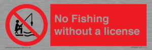 PV7929: No Fishing without a license
