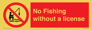 PV7929: No Fishing without a license