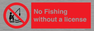 PV7929: No Fishing without a license