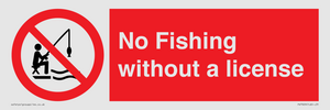 PV7929: No Fishing without a license