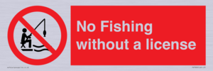 PV7929: No Fishing without a license