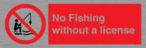PV7929: No Fishing without a license