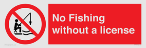 PV7929: No Fishing without a license