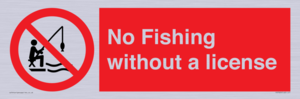 PV7929: No Fishing without a license