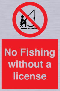 PV7929: No Fishing without a license