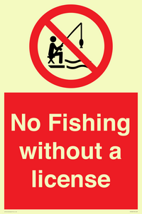 PV7929: No Fishing without a license