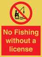 PV7929: No Fishing without a license