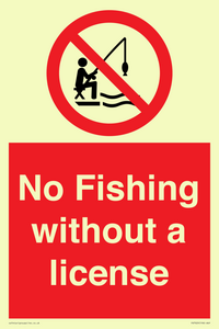 PV7929: No Fishing without a license