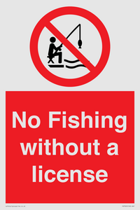 PV7929: No Fishing without a license