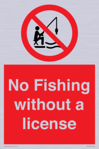 PV7929: No Fishing without a license