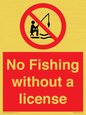PV7929: No Fishing without a license