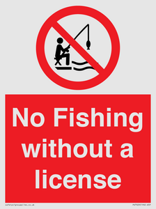 PV7929: No Fishing without a license