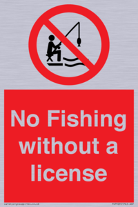 PV7929: No Fishing without a license