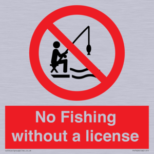 PV7929: No Fishing without a license