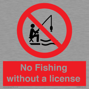 PV7929: No Fishing without a license
