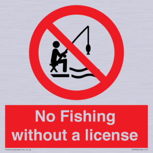 PV7929: No Fishing without a license