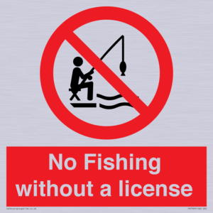 PV7929: No Fishing without a license