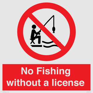PV7929: No Fishing without a license