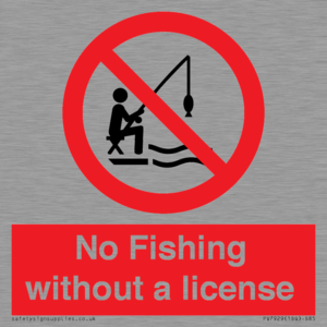 PV7929: No Fishing without a license