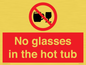 PV7931: No glasses in the hot tub