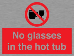 PV7931: No glasses in the hot tub