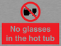 PV7931: No glasses in the hot tub