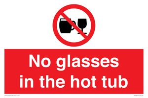 PV7931: No glasses in the hot tub