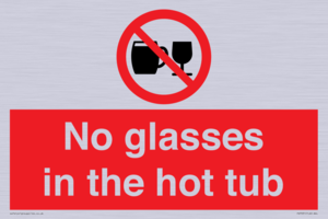 PV7931: No glasses in the hot tub