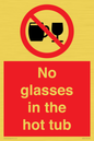 PV7931: No glasses in the hot tub