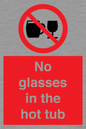 PV7931: No glasses in the hot tub