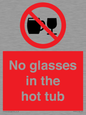 PV7931: No glasses in the hot tub