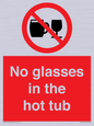 PV7931: No glasses in the hot tub