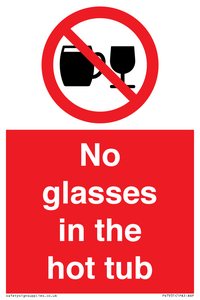 PV7931: No glasses in the hot tub