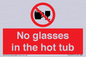 PV7931: No glasses in the hot tub