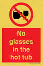 PV7931: No glasses in the hot tub