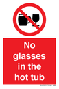 PV7931: No glasses in the hot tub