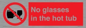 PV7931: No glasses in the hot tub