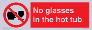 PV7931: No glasses in the hot tub