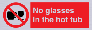 PV7931: No glasses in the hot tub