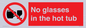 PV7931: No glasses in the hot tub