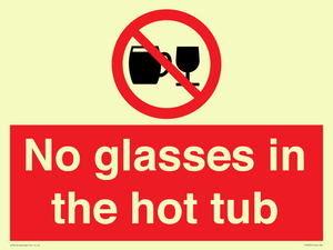 PV7931: No glasses in the hot tub