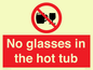 PV7931: No glasses in the hot tub
