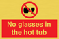 PV7931: No glasses in the hot tub